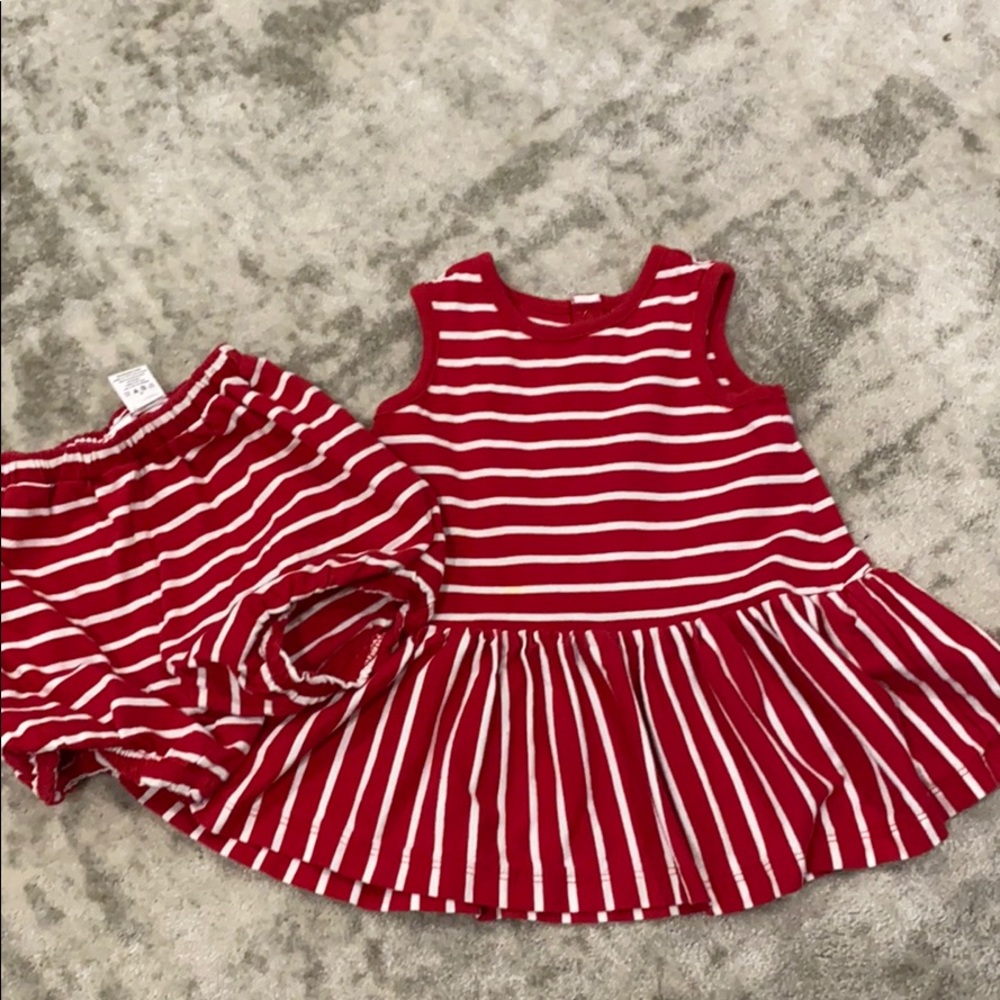 Hanna Andersson dress and bloomers